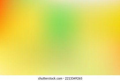 Light green, yellow vector abstract blur backdrop. Colorful illustration with gradient in halftone style. Multipurpose app design.