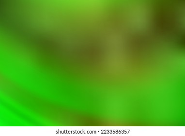 Light Green, Yellow vector abstract blurred layout. Colorful abstract illustration with gradient. New style design for your brand book.