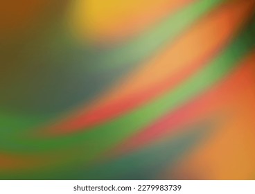 Planilla brillante abstracta de vector amarillo, verde claro. Ilustración abstracta vaga con gradiente. El fondo para tus diseños creativos.
