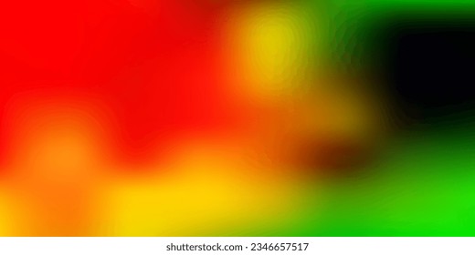 Light green, yellow vector abstract blur drawing. Colorful illustration with gradient in abstract style. Wallpaper for your web apps.