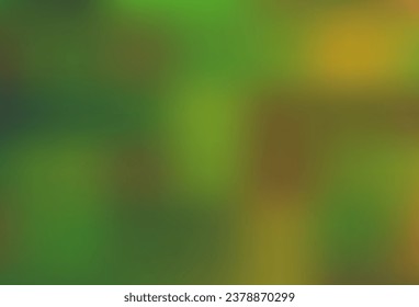 Light Green, Yellow vector abstract blurred template. A completely new color illustration in a bokeh style. Template for cell phones.