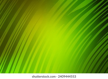 Light Green, Yellow vector abstract bright texture. Modern abstract illustration with gradient. New way of your design.