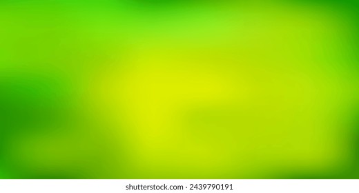 Light green, yellow vector abstract blur layout. Colorful illustration with gradient in abstract style. Best choice for your design.