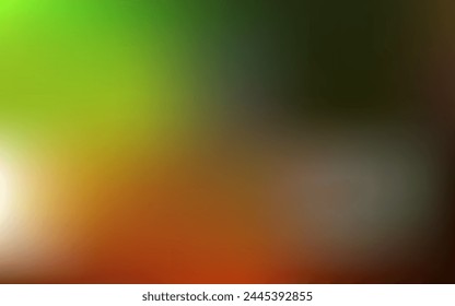 Light green, yellow vector abstract blur pattern. Blur colorful illustration in brand new style. Multipurpose app design.