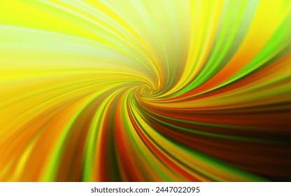 Light Green, Yellow vector abstract bright template. Colorful illustration in abstract style with gradient. Background for designs.