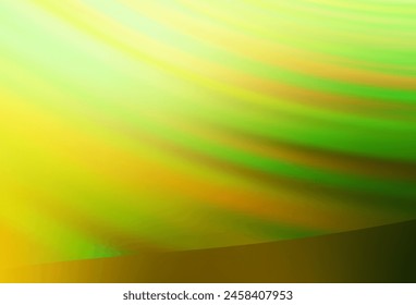 Light Green, Yellow vector abstract bright template. Colorful illustration in abstract style with gradient. New way of your design.