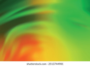 Light Green, Yellow vector abstract bright pattern. Colorful abstract illustration with gradient. Elegant background for a brand book.