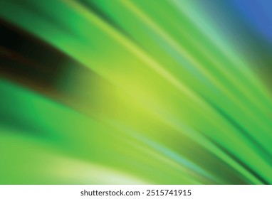 Verde claro, patrón brillante abstracto de Vector amarillo. Ilustración creativa en estilo semitono con gradiente. Diseño borroso para su Sitio web.