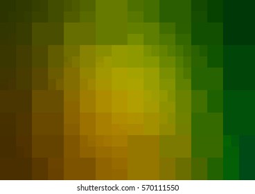 Light Green, Yellow vector abstract textured polygonal background. Blurry rectangle design. Pattern can be used for background.