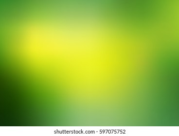 Light Green, Yellow vector abstract textured blur background. Blurry abstract design. Pattern can be used for background.