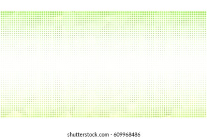 Light Green, Yellow vector abstract pattern with circles. Geometry template for your business design. Background with colored spheres.