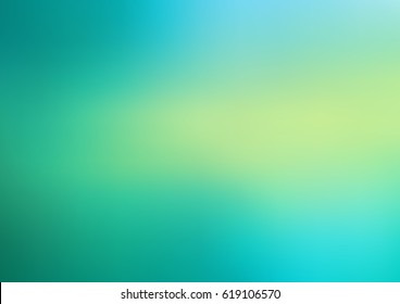 Light Green, Yellow vector abstract blurred background. Blurry abstract design. The textured pattern can be used for background. 