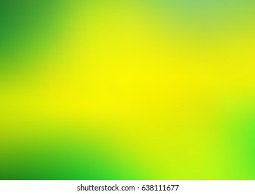 Light Green, Yellow vector abstract bright template. Creative illustration in halftone style with gradient. The blurred design can be used for your web site.