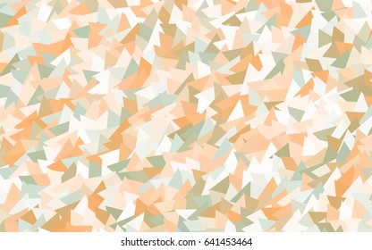 Light Green, Yellow vector abstract colorful background, which consist of triangles. Pattern with colored triangles on white background.