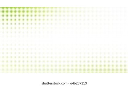Light Green, Yellow vector abstract pattern with circles. Geometry template for your business design. Background with colored spheres.