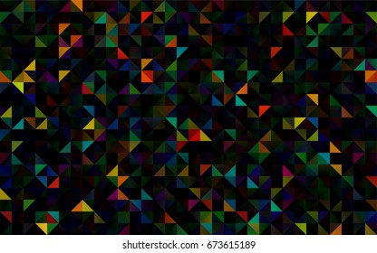 Light Green, Yellow vector abstract polygonal pattern. Colorful illustration in abstract style with gradient. The template can be used as a background for cell phones.