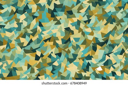 Light Green, Yellow vector abstract colorful background, which consist of triangles. Pattern with colored triangles on white background.
