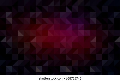 Light Green, Yellow vector abstract polygonal template. A sample with polygonal shapes. The polygonal design can be used for your web site.