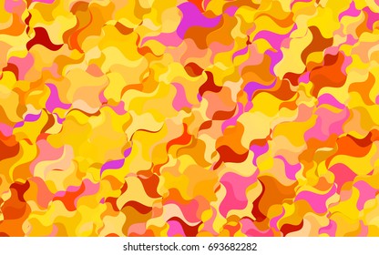Light Green, Yellow vector abstract cambered template. A completely new color illustration in a vague style. A completely new template for your business design.