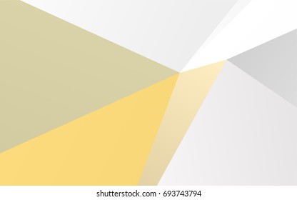 Light Green, Yellow vector abstract polygonal background. Glitter abstract illustration with an elegant design. Triangular pattern for your business design.