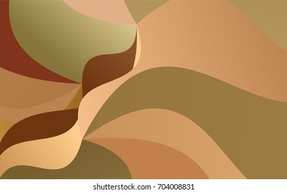 Light Green, Yellow vector abstract cambered pattern. A completely new color illustration in a vague style. The polygonal design can be used for your web site.