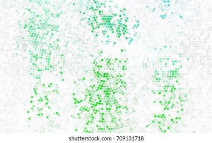 Light Green, Yellow vector abstract textured polygonal background. Blurry rectangular design. The pattern with repeating rectangles can be used for background.