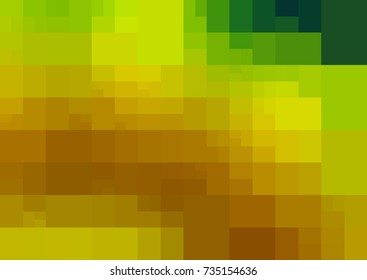 Light Green, Yellow vector abstract textured polygonal background. Blurry rectangle design. Pattern can be used for background.