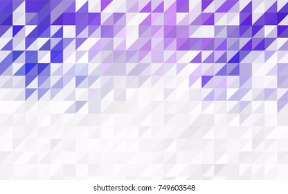 Light Green, Yellow vector abstract colorful background, which consist of triangles. Pattern with colored triangles on white background.
