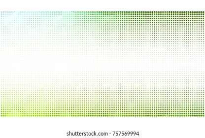 Light Green, Yellow vector abstract pattern with circles. Geometry template for your business design. Background with colored spheres.