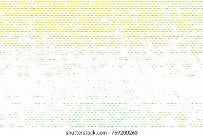 Light Green, Yellow vector abstract pattern with circles. Geometry template for your business design. Background with colored spheres.