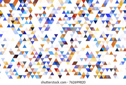 Light Green, Yellow vector abstract mosaic pattern. Colorful illustration in abstract style with gradient. A new texture for your design.
