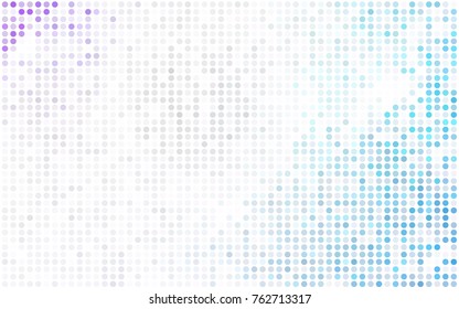 Light Green, Yellow vector abstract pattern with circles. Geometry template for your business design. Background with colored spheres.