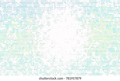 Light Green, Yellow vector abstract pattern with circles. Geometry template for your business design. Background with colored spheres.