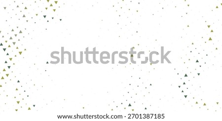 Light Green, Yellow vector abstract colorful background, which consist of triangles. Pattern with colored triangles on white background.