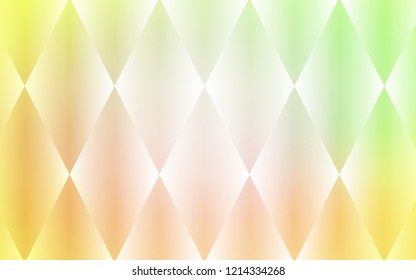 Light Green, Yellow vector backdrop with rectangles, squares. Modern abstract illustration with colorful rectangles. Pattern for commercials.