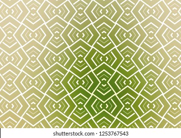 Light Green, Yellow vector backdrop with long lines. Glitter abstract illustration with colored sticks. Pattern for ads, posters, banners.