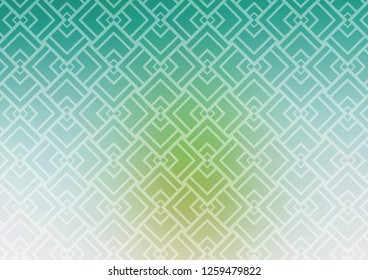 Light Green, Yellow vector backdrop with long lines. Glitter abstract illustration with colored sticks. Best design for your ad, poster, banner.