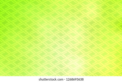 Light Green, Yellow vector backdrop with rectangles, squares. Modern abstract illustration with colorful rectangles. Modern template for your landing page.
