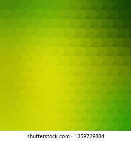 Light Green, Yellow vector backdrop with lines. Geometric abstract illustration with blurred lines. Best design for your posters, banners.