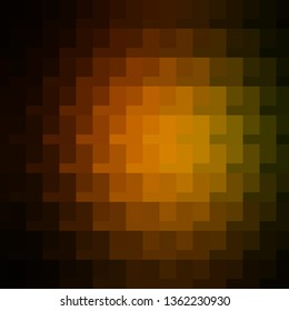 Light Green, Yellow vector backdrop with rectangles. Rectangles with colorful gradient on abstract background. Design for your business promotion.