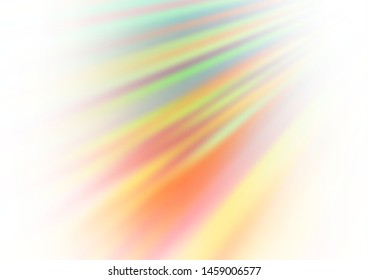 Light Green, Yellow vector backdrop with long lines. Shining colored illustration with narrow lines. Pattern for ads, posters, banners.