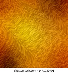 Light Green, Yellow vector backdrop with bent lines. Colorful illustration in abstract style with bent lines. Pattern for busines booklets, leaflets