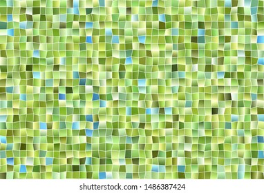 Light Green, Yellow vector backdrop with rhombus. Abstract gradient illustration with rectangles. Pattern for commercials.