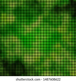 Light Green, Yellow vector backdrop with rectangles. Rectangles with colorful gradient on abstract background. Pattern for busines booklets, leaflets