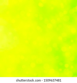 Light Green, Yellow vector backdrop with circles. Abstract decorative design in gradient style with bubbles. Design for your commercials.