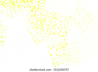 Light Green, Yellow vector backdrop with memphis shapes. Illustration with colorful gradient shapes in abstract style. Simple design for your web site.