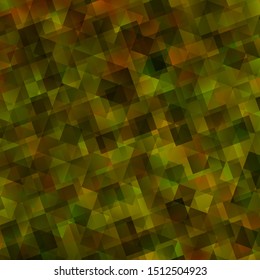Light Green, Yellow vector backdrop with lines, triangles. Modern abstract illustration with colorful triangles. Best design for posters, banners.
