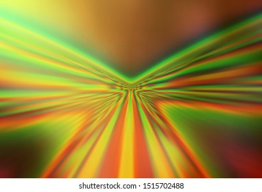 Light Green, Yellow vector backdrop with wry lines. A sample with colorful lines, shapes. Template for cell phone screens.