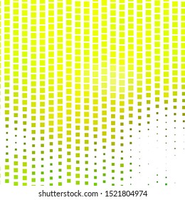 Light Green, Yellow vector backdrop with rectangles. Abstract gradient illustration with colorful rectangles. Modern template for your landing page.