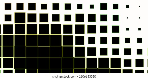 Light Green, Yellow vector backdrop with rectangles. Modern design with rectangles in abstract style. Pattern for business booklets, leaflets